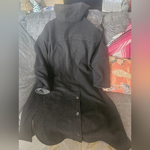 Erich Fend Wool And Cashmere Long Coat. L. 24ptp - Picture 4 of 13